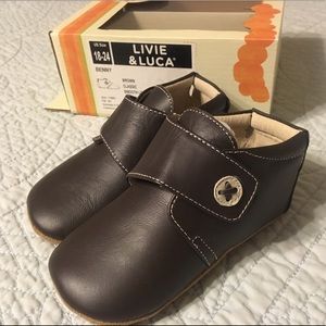 NIB Livie&Luca Bennys in brown classic leather